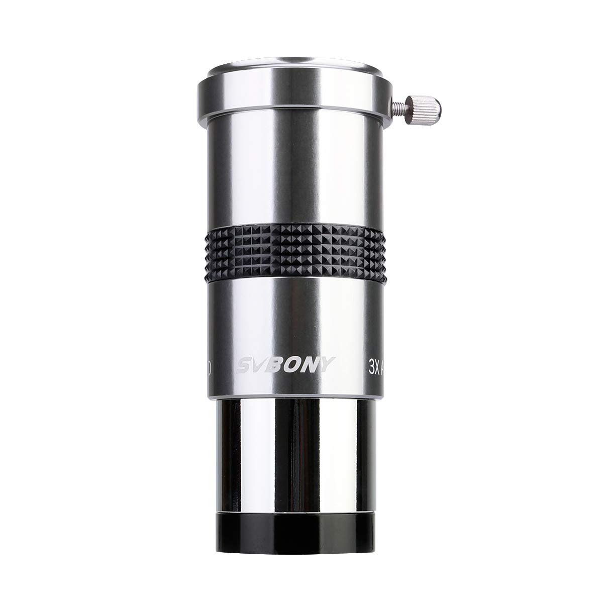 

SVBONY SV137 Astronomical Telescope 3x Metal Body FMC Corrector Lens with Internal Brass Barlow Accessory Ring, 1.25-inch Eyepiece.