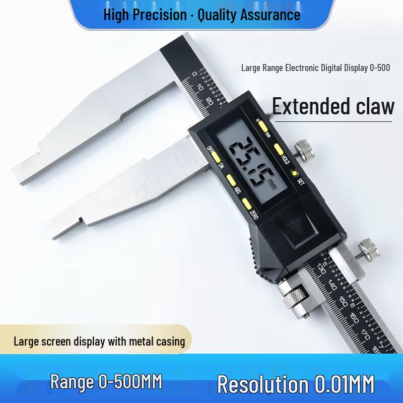 Bainuoshi High-Precision Stainless Steel Digital Caliper