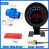 MAIMEIMI Digital -10°C~110°C Water Temperature Gauge with Sensor 10mm Auto Car Water Temp Meter Joint Pipe Sensor 26-40mm