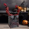 Electric Halloween Decoration Light Up Indoor Red and Motion for House Lawn Layout Outside