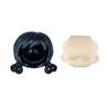 YMY Ob11 Obitsu Jointed Doll Head Toy 112 BJD Head Accessories Glass Eyes and Full Head Makeup for Halloween Boys and Girls