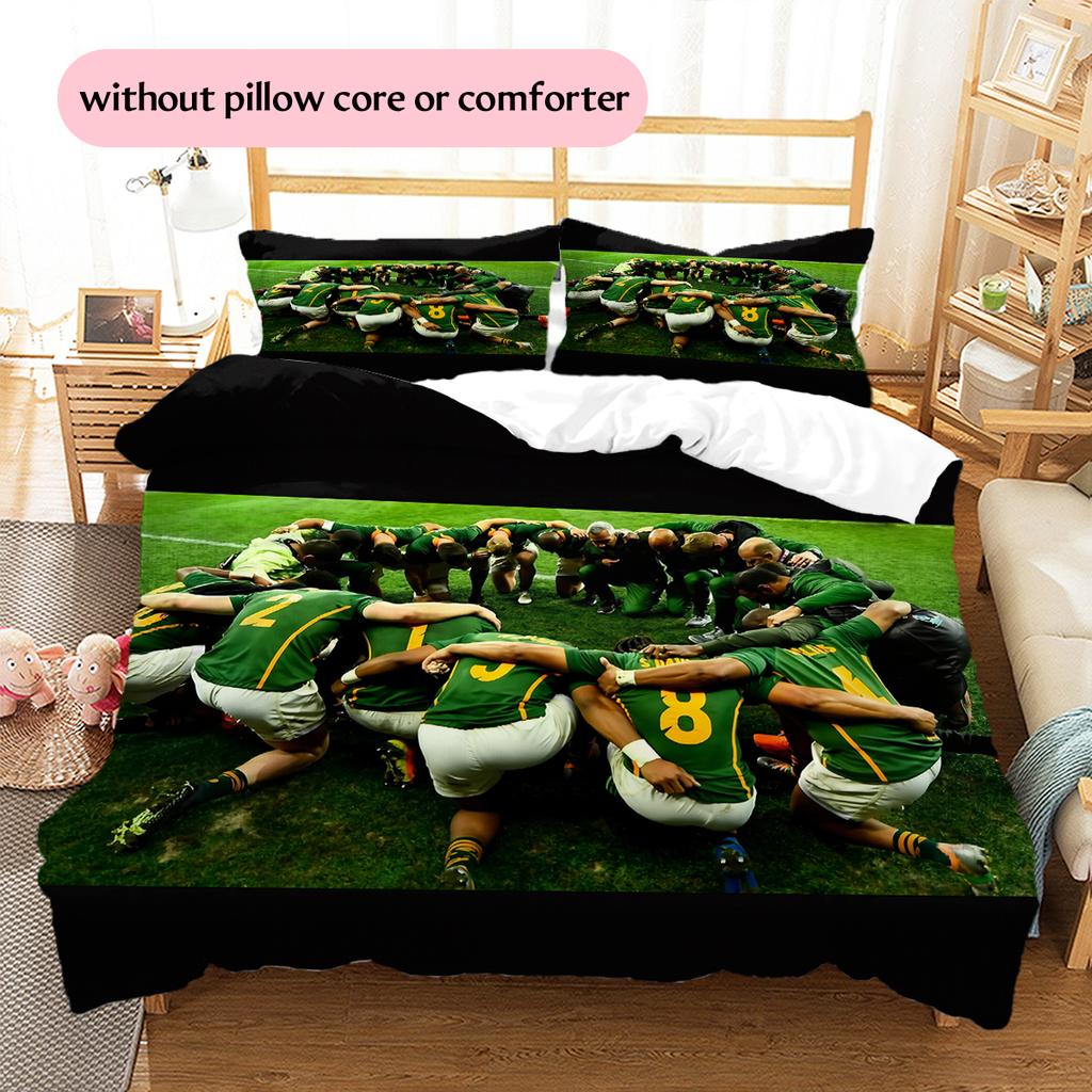 Springboks Pattern Bedding Home Decoration Birthday & Festival Gift (1 * Duvet Cover + 2 * Pillowcase, Without Core)