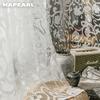 1 PC NAPEARL Jacquard-Fenster-Schlafzimmer-Tüll-Vorhang, weicher, transparenter Vorhang für Heimdekoration