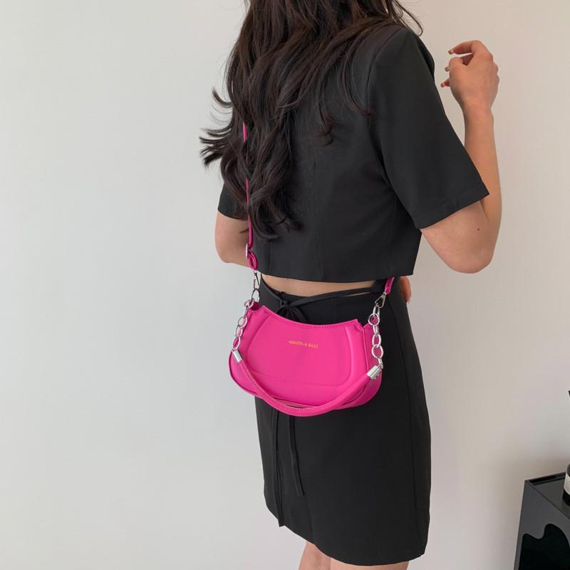 Trendy And Chic Small Square Women's Shoulder Bag In Versatile Color Options