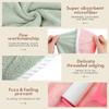 Absorbent Hair Drying Hat Coral Fleece for Women 2Pcs Towel Wraps