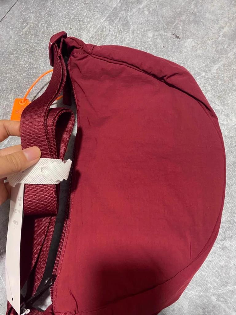 Free Shipping: Japanese Style Crossbody Dumpling Bag - Lightweight, Adjustable Shoulder Bag for Men and Women