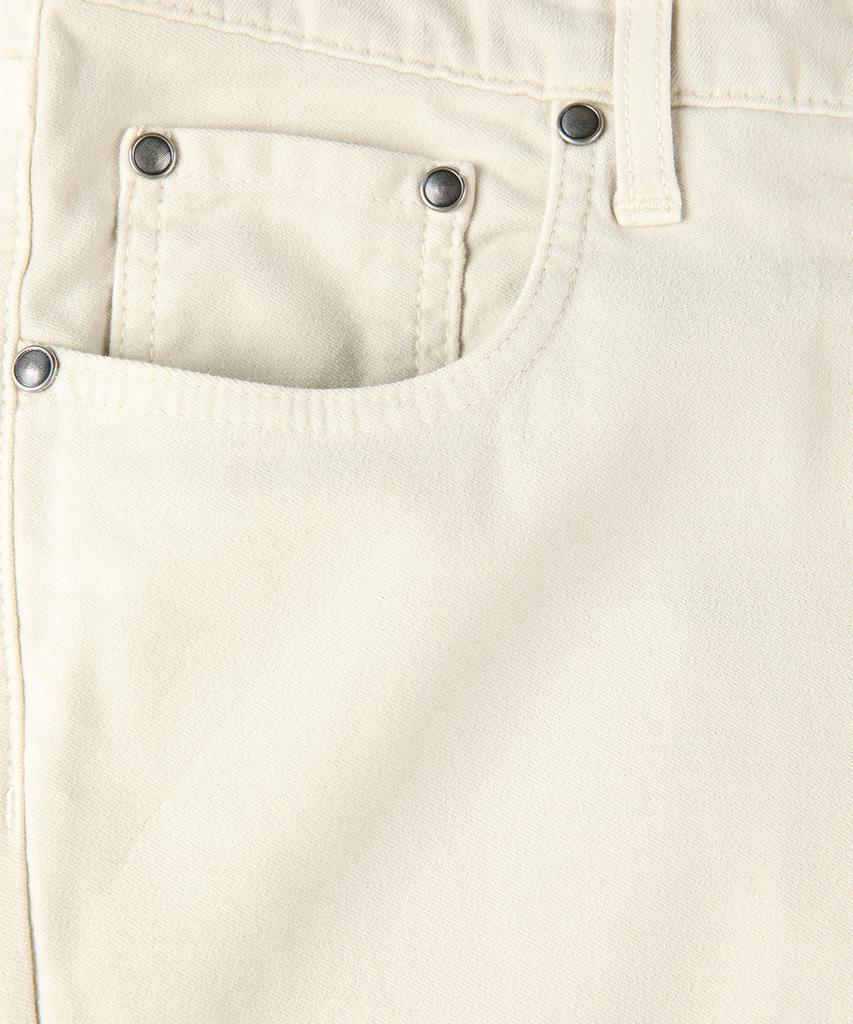 PANICALE Ivory Regular Fit Classic Cotton Pants