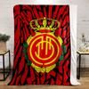 Red and Black Crown Emblem Blanket for All Seasons Blanket Lunch Break Throw Gift
