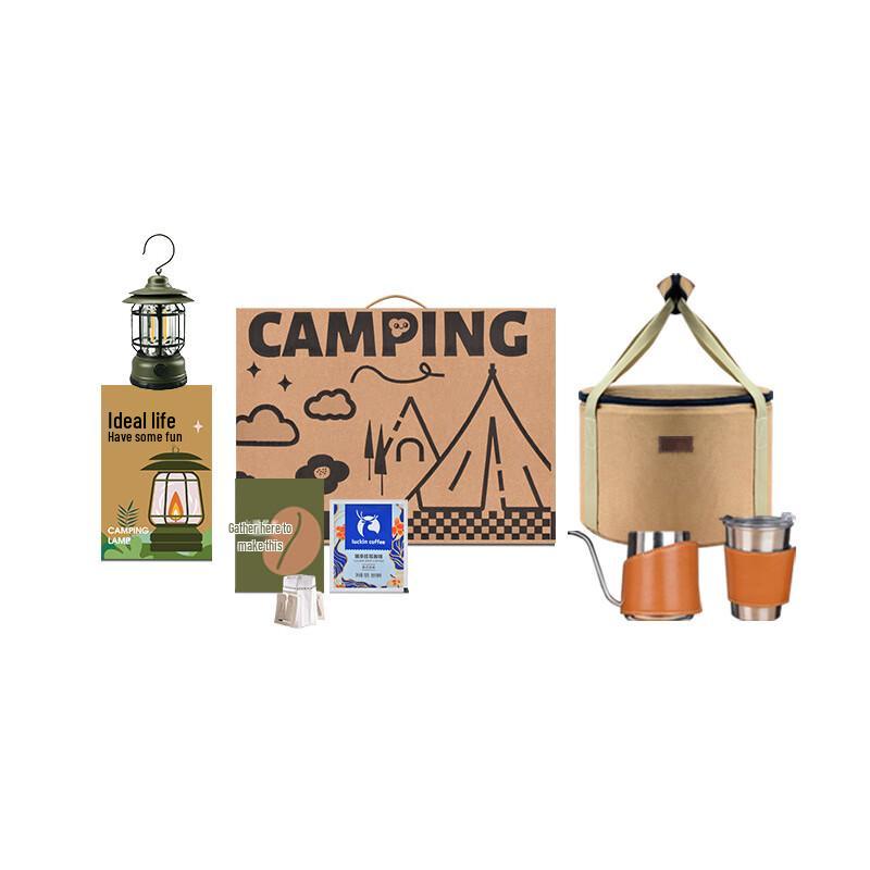 Wuyi Outdoor Camping Coffee Set with Ruixing Coffee Pack