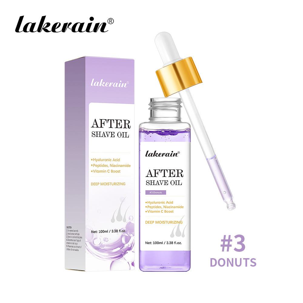 Ätherisches Öl nach der Rasur zur feuchtigkeitsspendenden, hydratisierenden und glättenden Pflege.