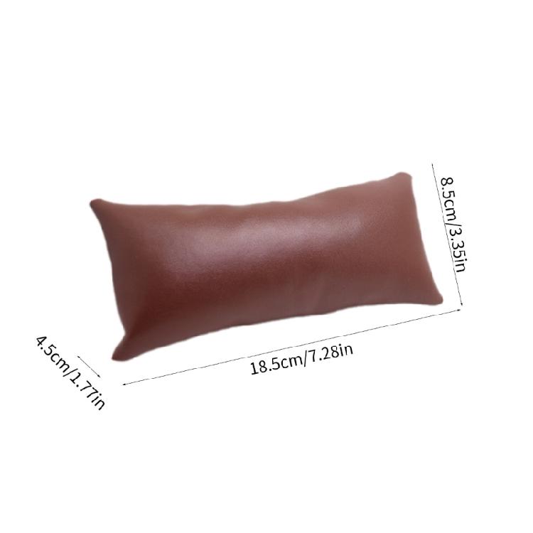 Chic PU Leather Jewelry Pillow Elegant Bracelet Organizer Watch Holder for Women