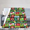 Christmas-S-Green-S-Grinch Blanket Coral Fleece Plush Spring Autumn  Portable Soft Throw Blanket for Bed Office Bedspread