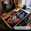 Tastatură Personalizată cu Tematică Muzică Chitară Personalizată Cu Nume Text Covoraș de Birou Personalizat Pentru Birou Decor Acasă