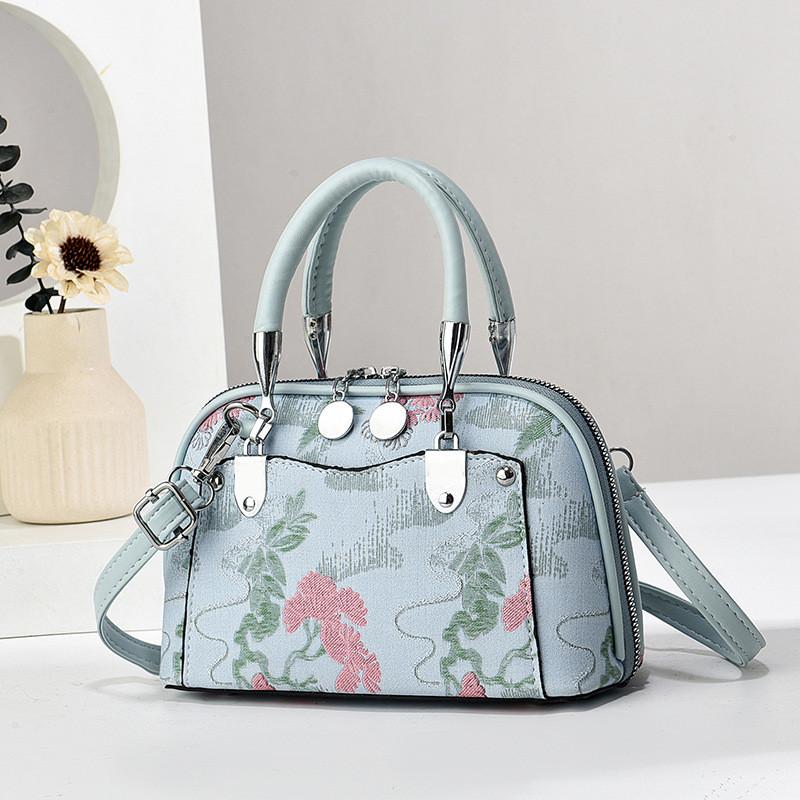 Chic Urban Minimalist Tote Bag With Floral Design For Daily Use Perfect For Women