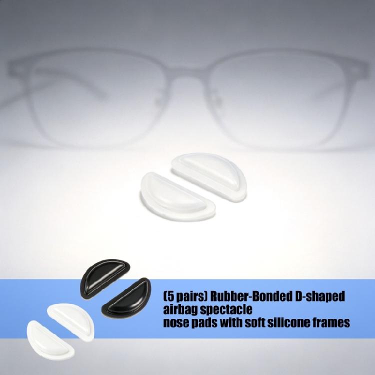 MultiPacks Silicone Nose Pad for Sports Glasses Shock Absorbing NonSlip Eyewear Comfort Inserts Nose Cushions Accessory