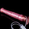 YOCY 42cm Long Horse Cock Squirting Anal Plug Ejaculation Dildo Animal Penis Vaginal Masturbator Silicone Sex Toys For Women Men