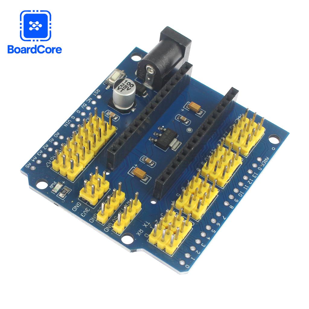 1/2pcs NANO V3.0 Expansion Board Adapter Prototype Shield and UNO Multi-purpose Expansion Boards for Arduino