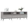 VidaXL Meuble TV sonoma gris 150x30x44,5 cm bois d'ingénierie 831258