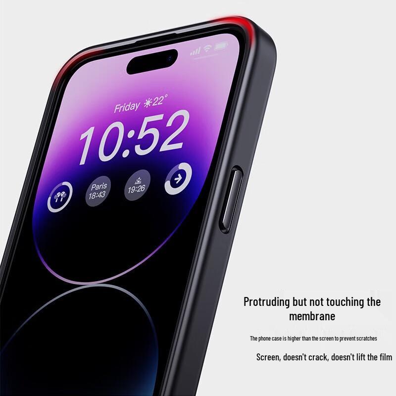 PERFECTSIGHT Skin-Feel Matte Full-Coverage iPhone Case