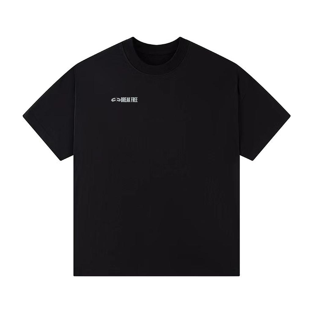 BREAK THE CHAINS Dark Vintage Street Oversized Heavyweight TShirt