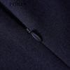 Ports Women's Elegant Navy Wool Knit Dress