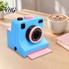 Mechanical Latte Art Camera 3D Printed Coffee Printer, Manual One-Click Powder Stencil Maker with DIY Drink Decorator Interchangeable Template