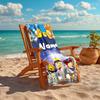 Personalized customized proof beach towel with gaming Roblox pattern - soft, absorbent,quick-drying,perfect swimming,camping&bathing