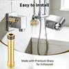 Metal Shower Elbow Water Supply Adapters Pipe Extension Link Suitable for K-98350 for Secure Installation & No Leaks
