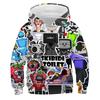 Bluza z nadrukiem Skibidi Toilet dla dzieci Jesień Zima Ubrania Dziecięca Bluza Titan Speakerman Bluzy dla chłopców Dziewczęcy Sweter z kapturem Cartoon