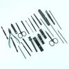 24-Piece Black & Red Manicure Set: Complete Nail Clipper and Beauty Tools Kit