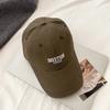 Big Size Baseball Cap Letter Embroidery Curved Brim Hat BOSTON Peaked Cap  Men