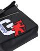 GATCHA Patch Mini Shoulder Bag for Men and F Women, Surfing, Casual, Spring/Summer, 252G8507, Black,