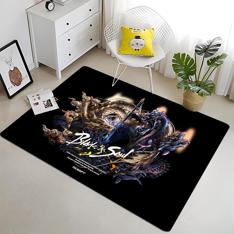 Chinese Five Elements Tai Chi Eight Diagrams Carpet Living Room Children's Carpet Home Decor Carpet Door Mat Rugs for Bedroom