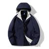 Mens Womens 3-in-1 Waterproof Windproof Insulated Outdoor Jacket With Removable Fleece Liner Hiking Skiing Camping