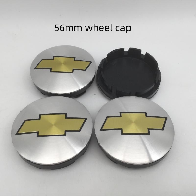 4pcs 3D For 56mm 60mm 68mm Car emblem Wheel hub Center Cap Badge covers sticker Decals Styling accessories