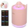 320ML USB Charging Desktop Mini Air Humidifier for Bedroom Home Office Pink