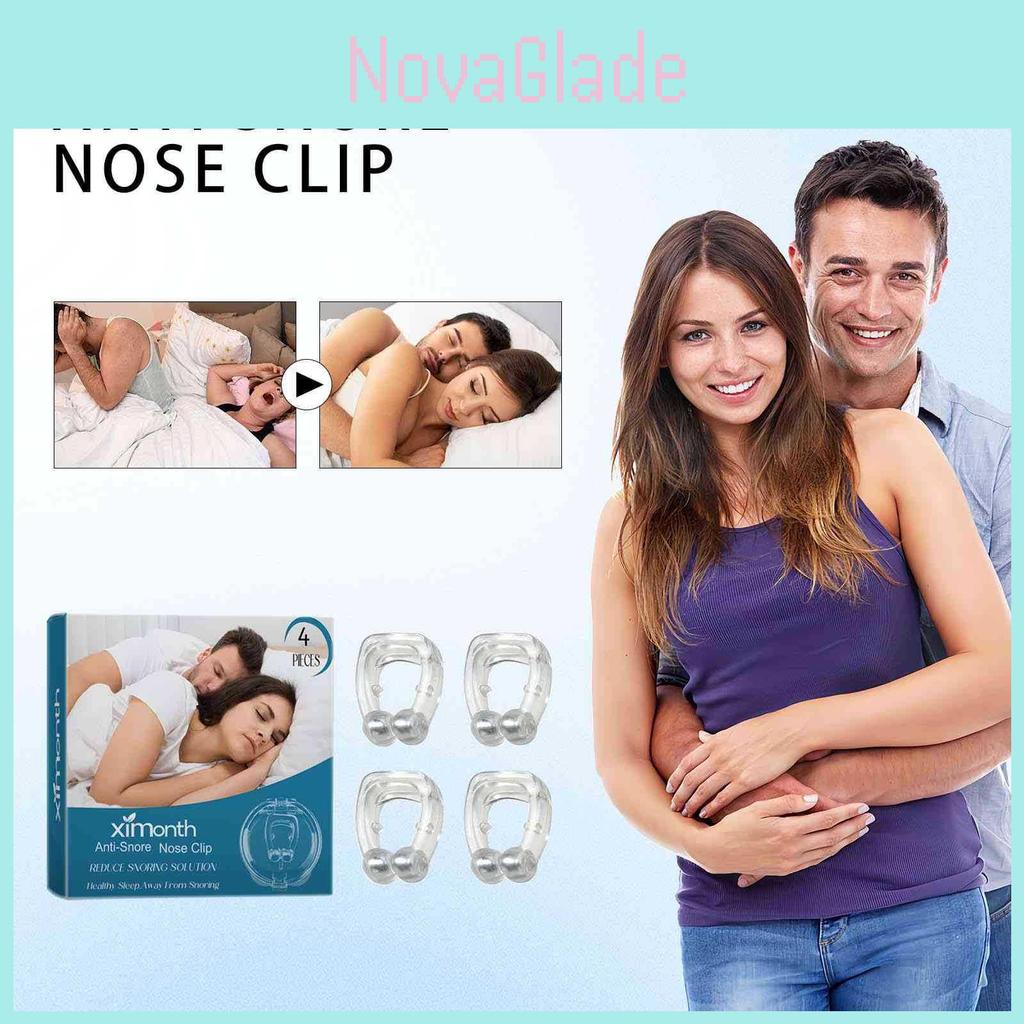 Ximonth Comfortable Anti Snoring Nose Clips For Effective Sleep Aid And Nasal Health