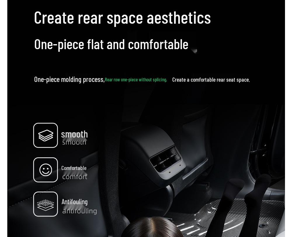 Carbon Fiber Textured TPE Floor Mats for Hyundai Sonata, 11th Gen Tucson, L Santa Fe