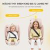 i-Size R129 Child Car Seat for 3.5 to 12 Years (100-150 cm), with Adjustable Backrest, Headrest, Side Impact Protection, Lightweight (Pink, ISOFIX)