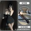 Night Cat Sexy Bare-chested Lingerie Secretary Cos Professional Uniform Seduction Pajamas Passion Women Free Suit