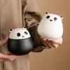 Panda Mini Tea Can Ceramic Premium High-end Small Tea Can Sealed Moisture-proof Tea Storage Can Portable