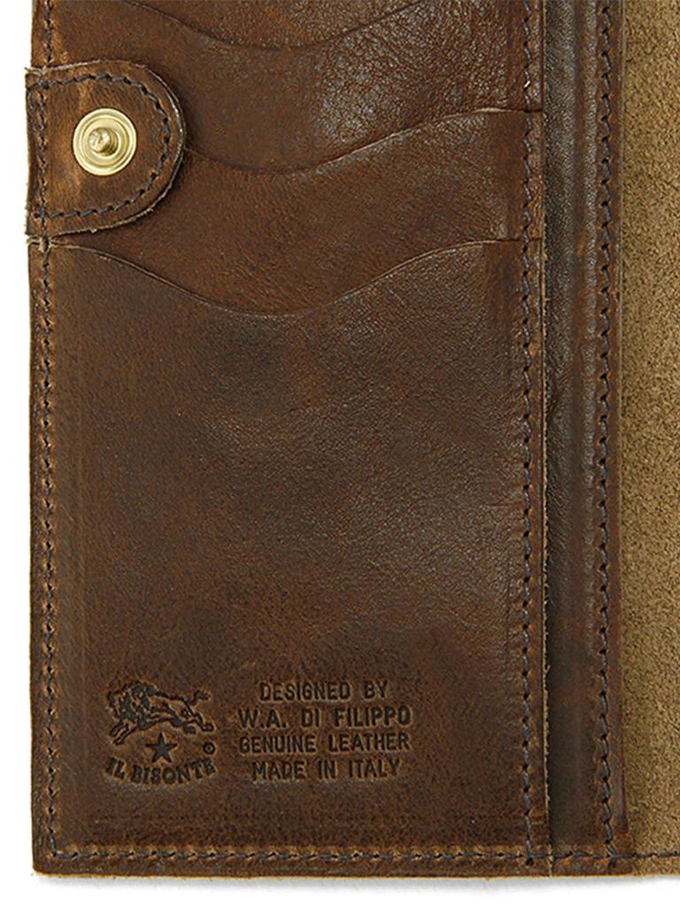 Lange Geldbörse F Schwarz [Il Bisonte] 54_1_5412307940