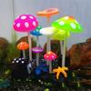 9pcs/set Aquarium Fluorescent Artificial Plants Simulation Aquatic Water Grass Fish Tank Landscaping Decoration