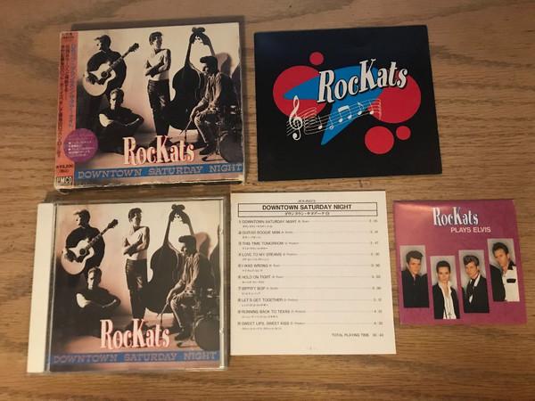CD ROCKATS - Downtown Saturday Night JICK89375 Jimco 1994 Japan Rock Used