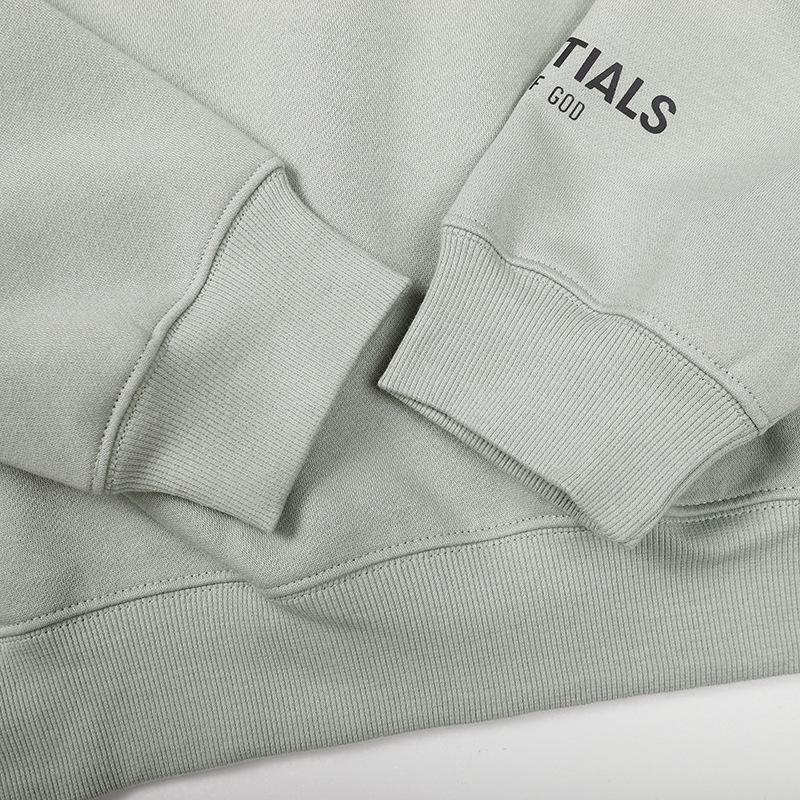 FOG ESSENTIALS Unisex Ronde Hals Sweatshirt - Stijlvol, Losse Pasvorm