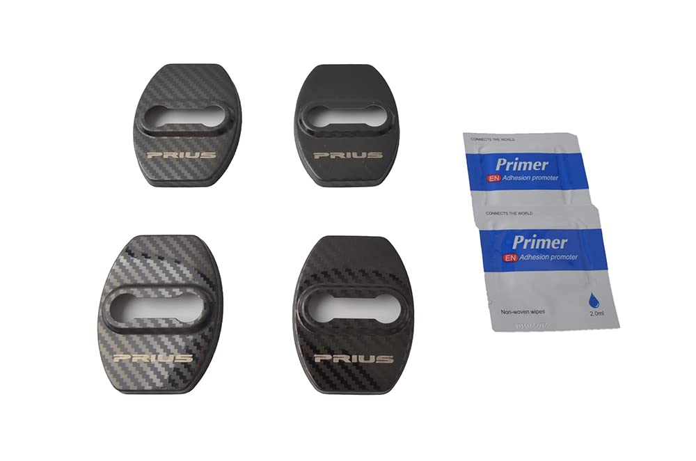 Prius 30 Series 40 Series 50 Series Door Striker Stainless Steel Cover Metallic Custom