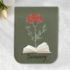 1pc Magnetic Bookmark Floral and Botanical Design Flower Fairy Bookmark for Readers Teachers and Students
