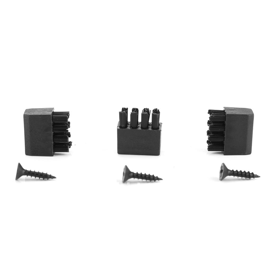 3pcs Arrow Rest Replacement Brushes with 3pcs Screws For Arrow Rest Archery Bow