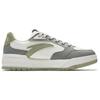 Anta 982 Synthetic Leather Wear resistant And Lightweight Low top Skateboard Shoes Men's White Gray Green 112548066-4