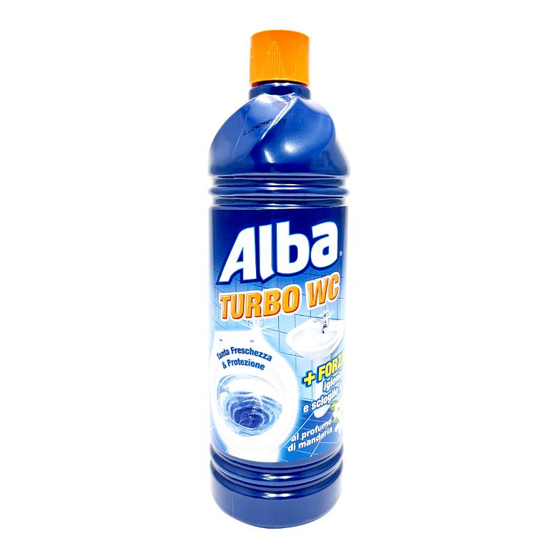 Gel de Curățare pentru Vasul de Toaletă Alba, Pentru Curățare și Dezinfectare, Fără Clor, Parfum Proaspăt de Ocean. 1000ml